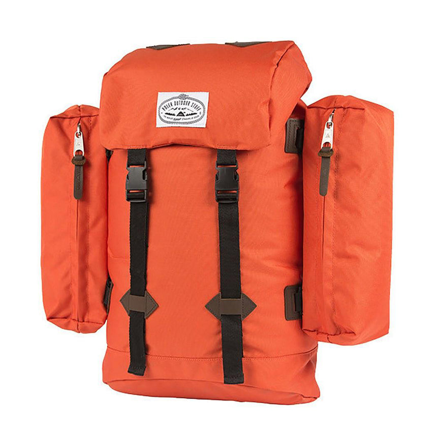 poler 532021 retro rucksack orange