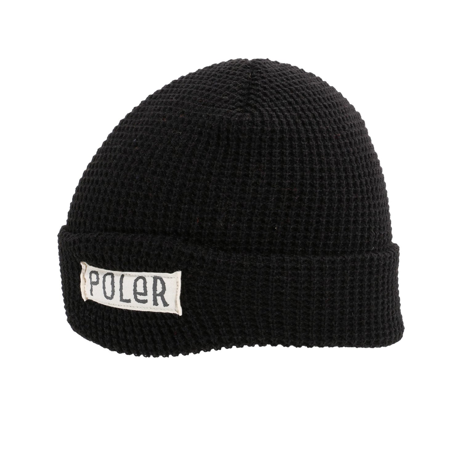 POLER STUFF POLER WORKERMAN BEANIE // BLACK