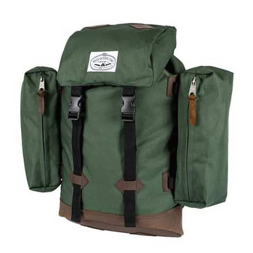 poler 712000 retro rucksack leaf green