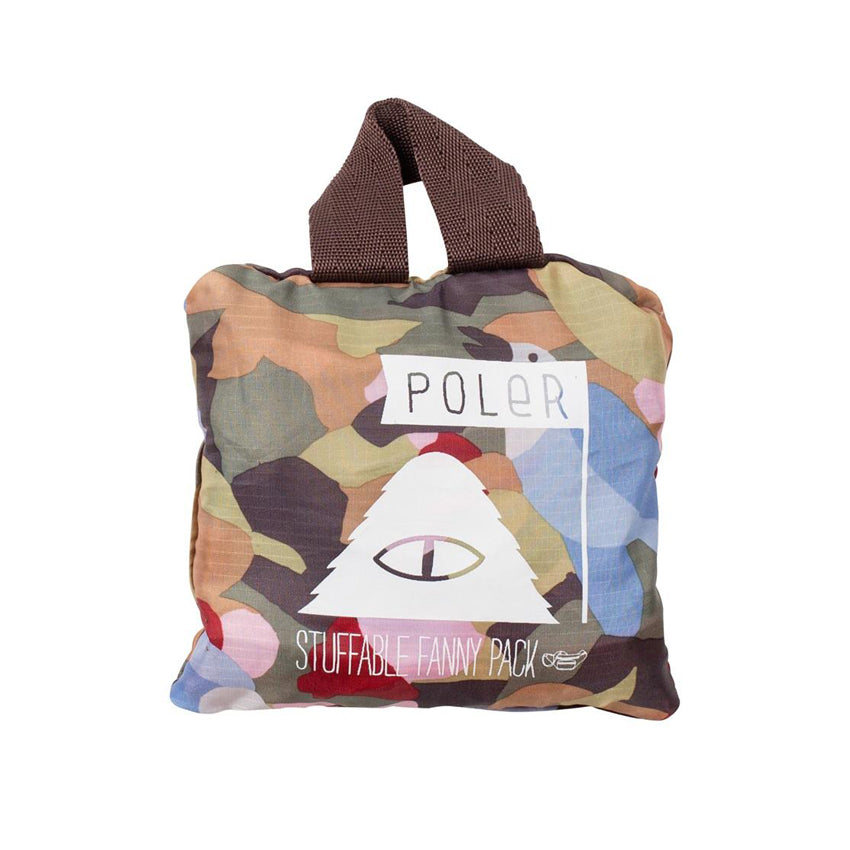 poler 712075 stuffable fanny pack birdy print