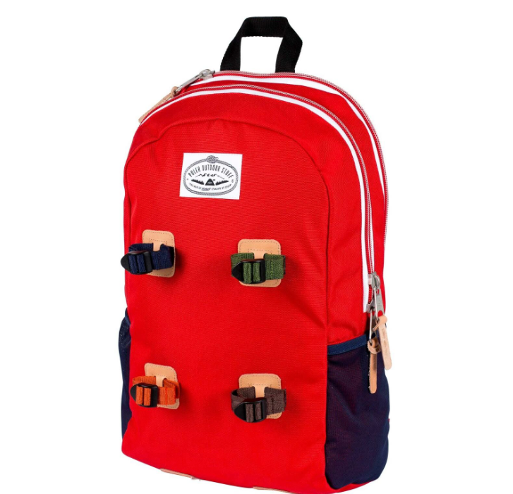 poler 712076 day pack bright red