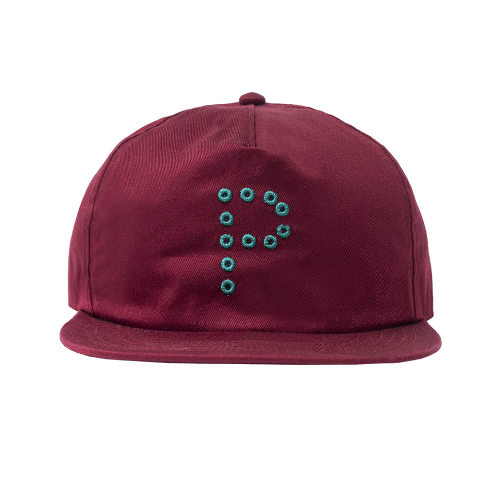 powers supply ps0721 eyelet p 5 panel cap maroon