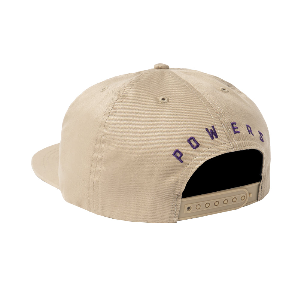 powers supply ps0722 eyelet p 5 panel cap khaki