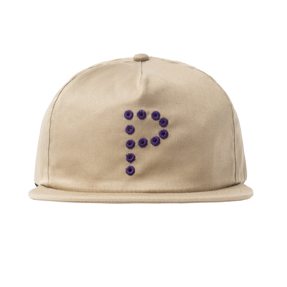 powers supply ps0722 eyelet p 5 panel cap khaki