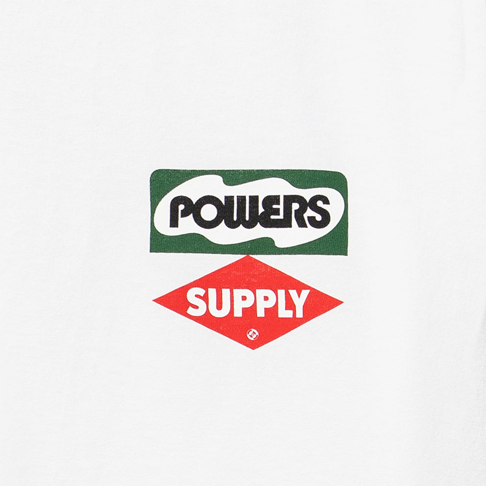 POWERS SUPPLY POWERS SUPPLY VERMIN SS TEE // WHITE