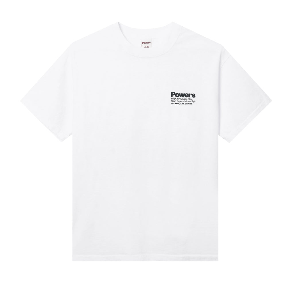 powers supply ps0933 money power respect ss tee white