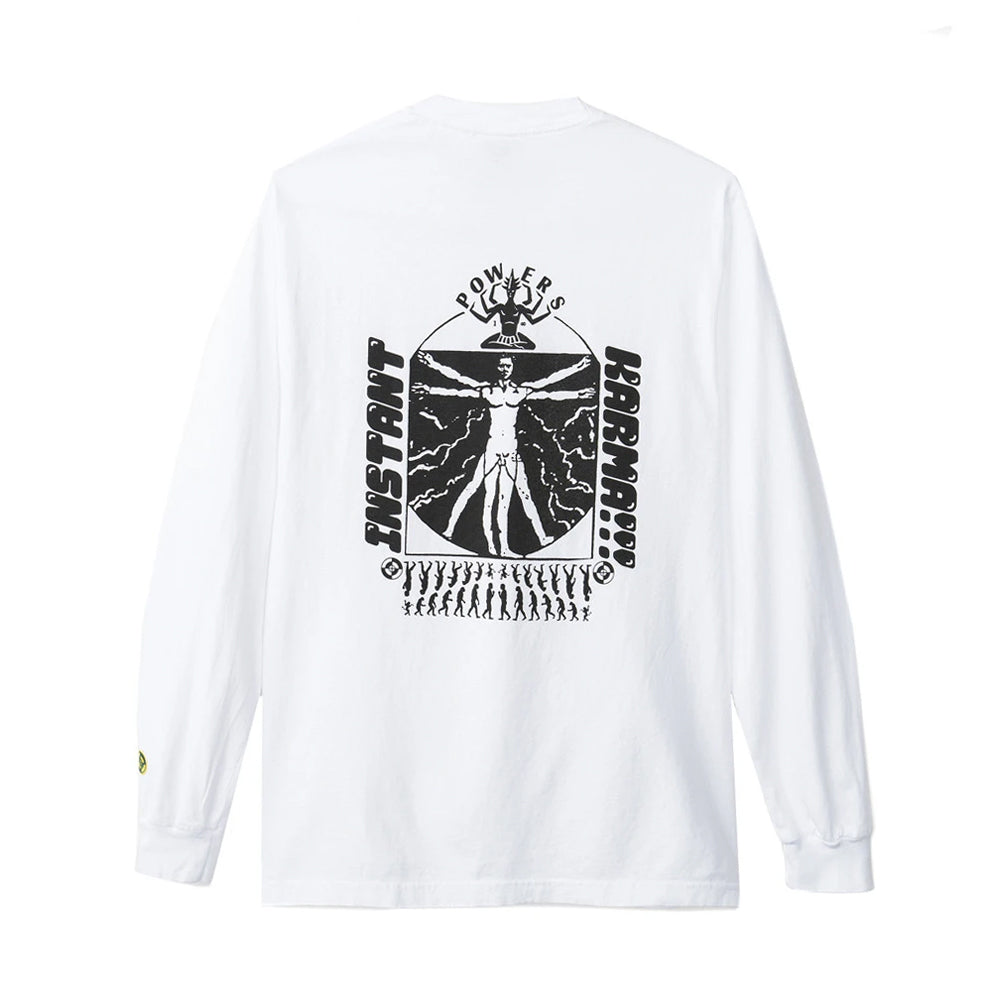 powers supply psss1800 instant karma ls tee white