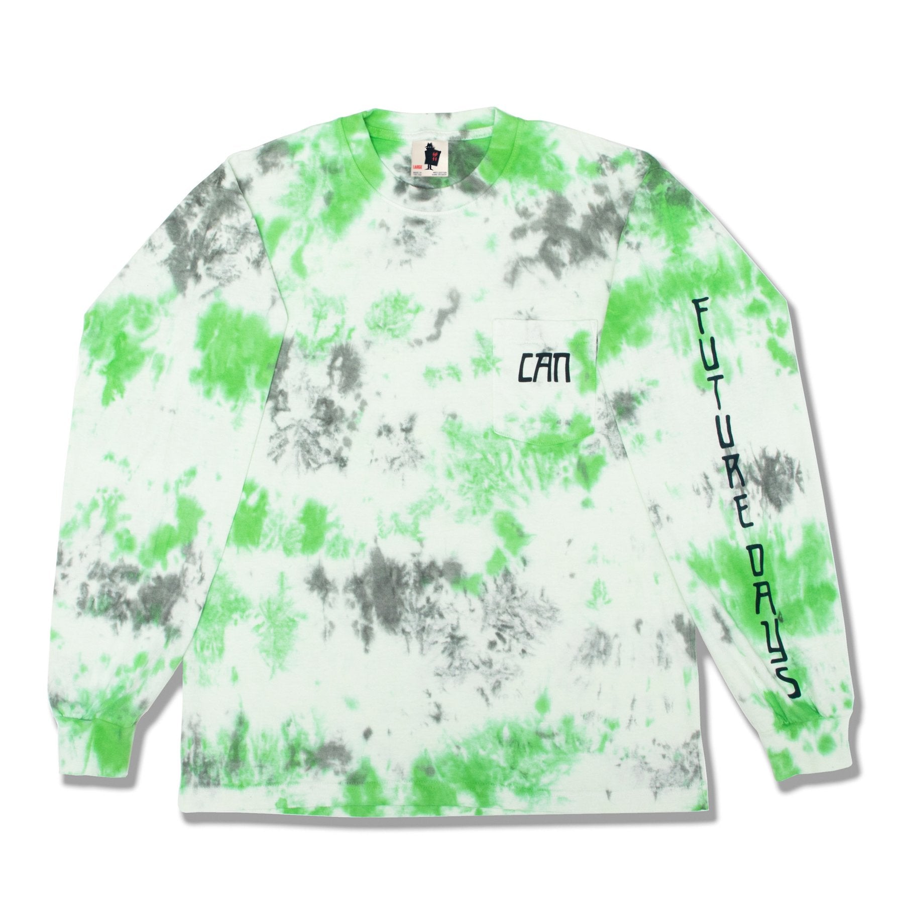 real bad man 0005 future days pocket ls tee tie dye