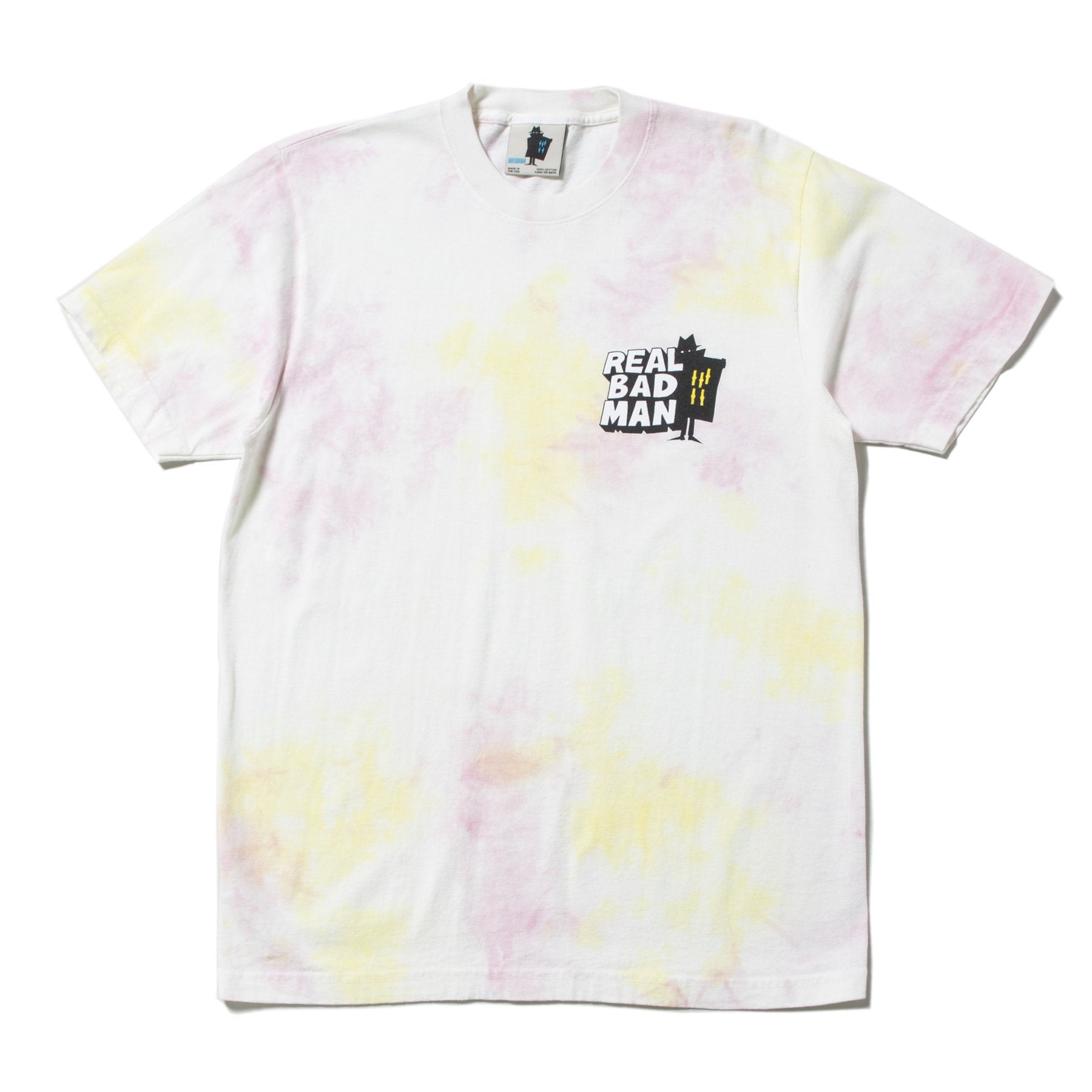 real bad man 301 real bad tee vol 3 sherbert tie dye
