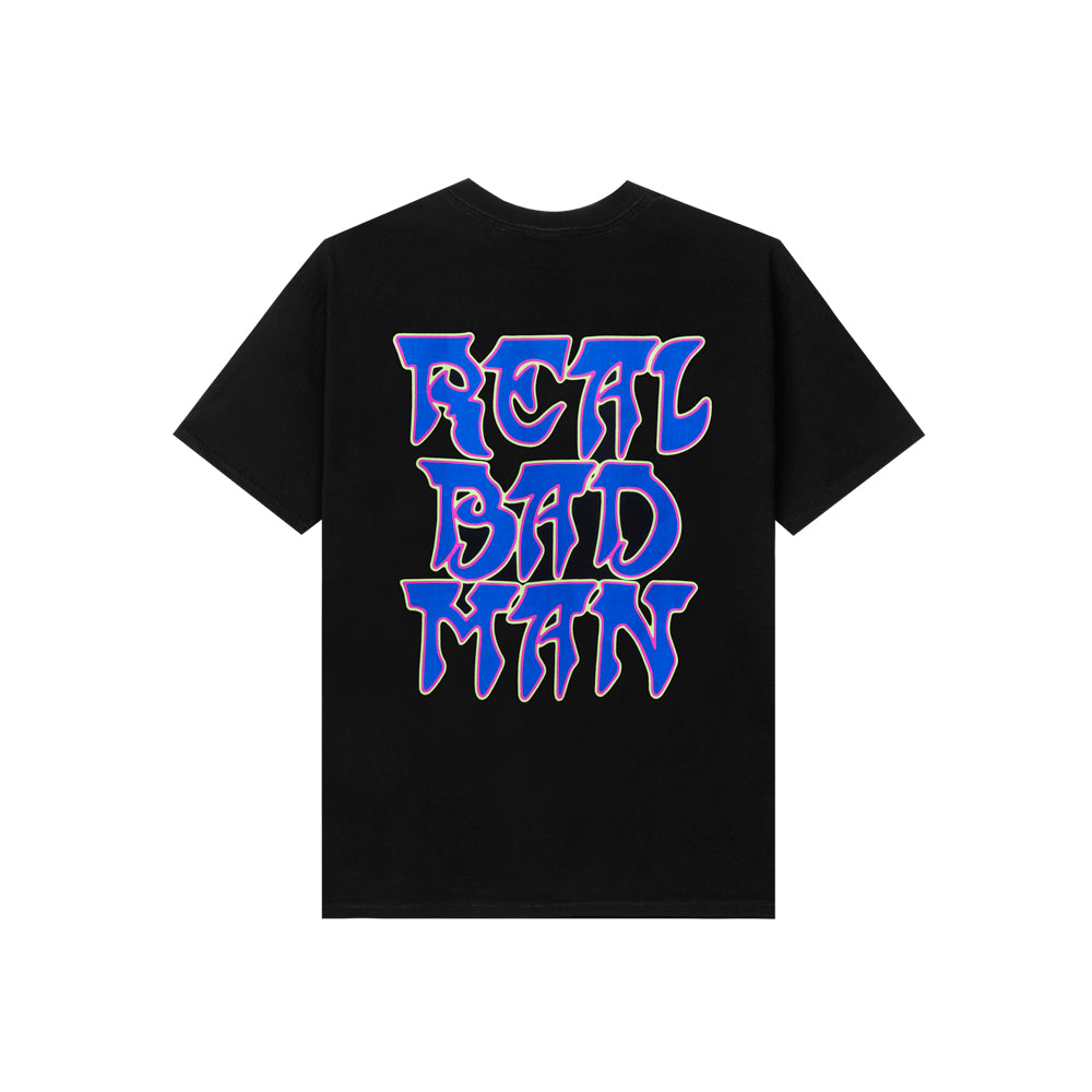REAL BAD MAN REAL BAD MAN HIGHEST PRIEST TEE // BLACK