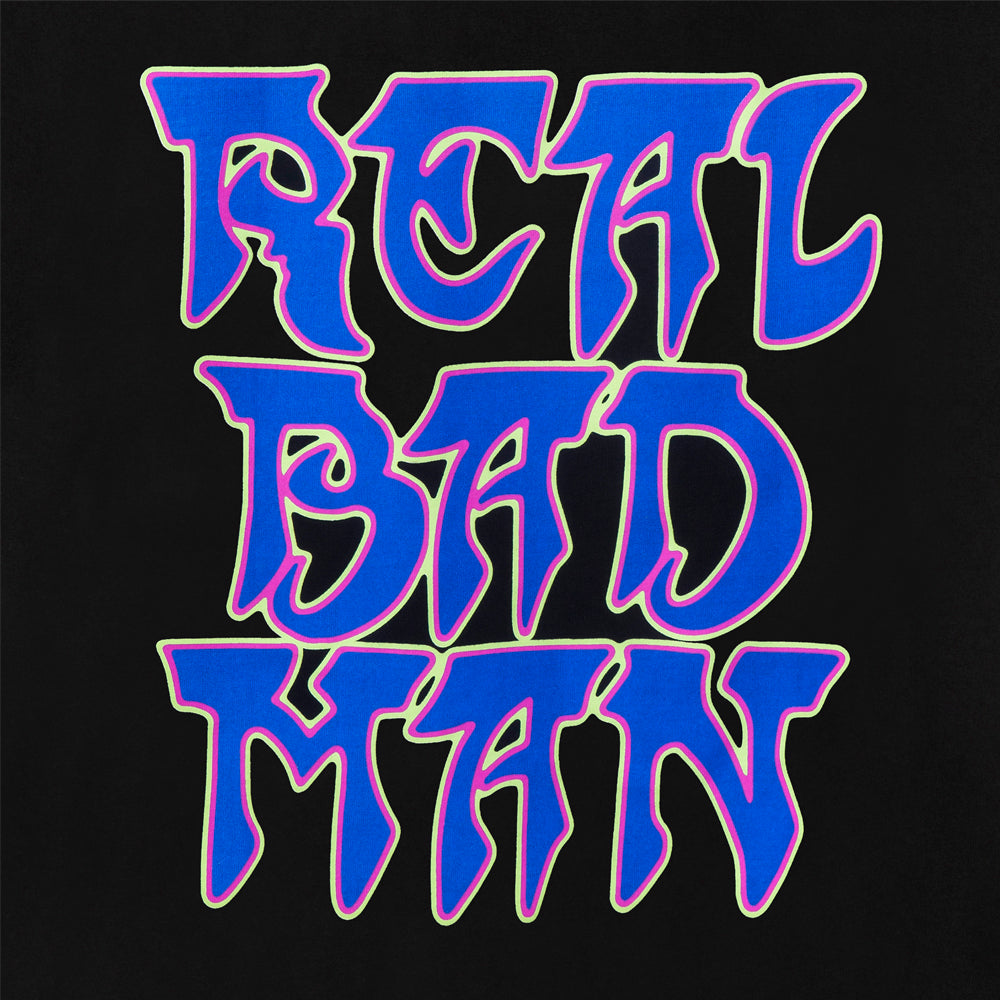 REAL BAD MAN REAL BAD MAN HIGHEST PRIEST TEE // BLACK