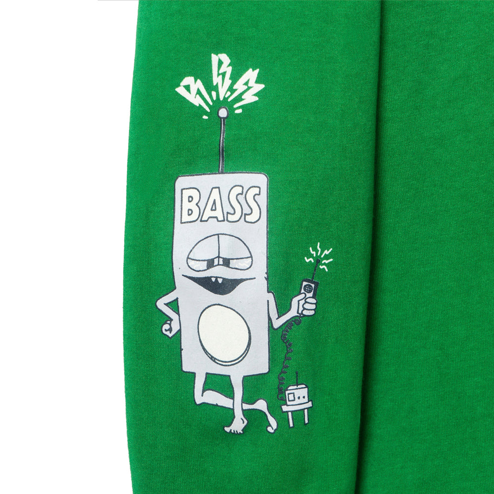 real bad man rbm08051 turn up the bass detonator ls tee green