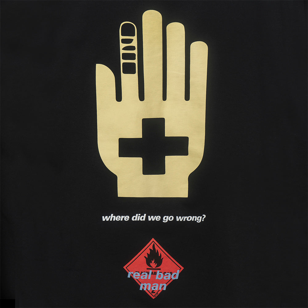 real bad man rbm09005 flammable gas ls tee black