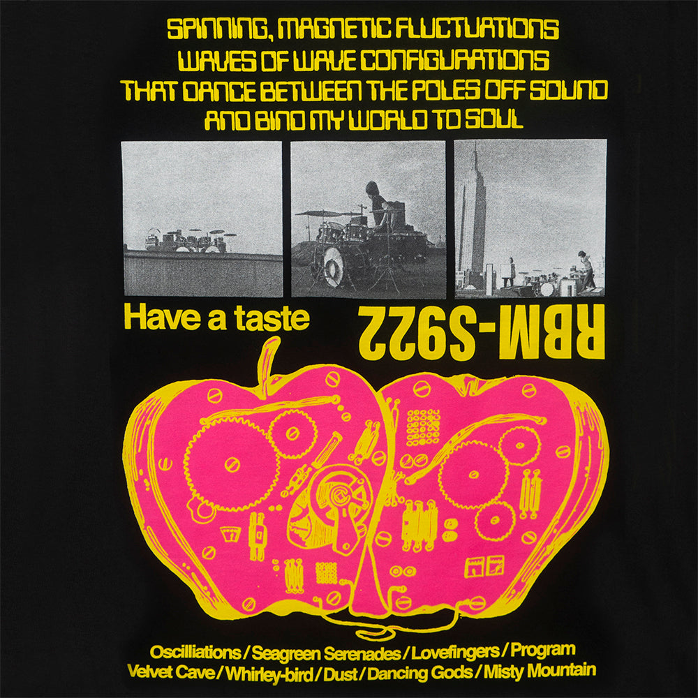 real bad man rbm09008 real bad apples ss tee black