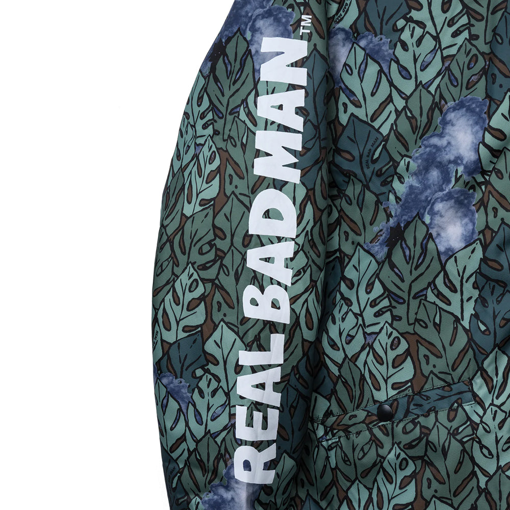 real bad man rbm10025 spiritual bass stadium jacket green jungle