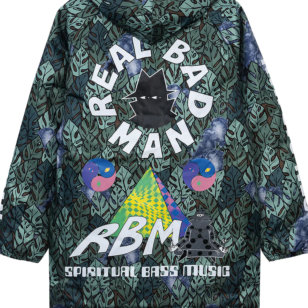real bad man rbm10025 spiritual bass stadium jacket green jungle