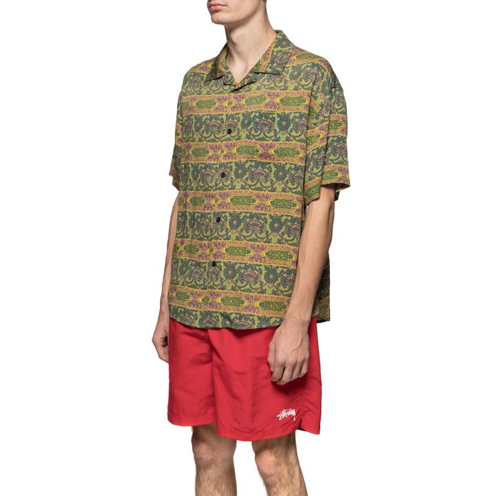 stussy 1110099 baroque shirt olive