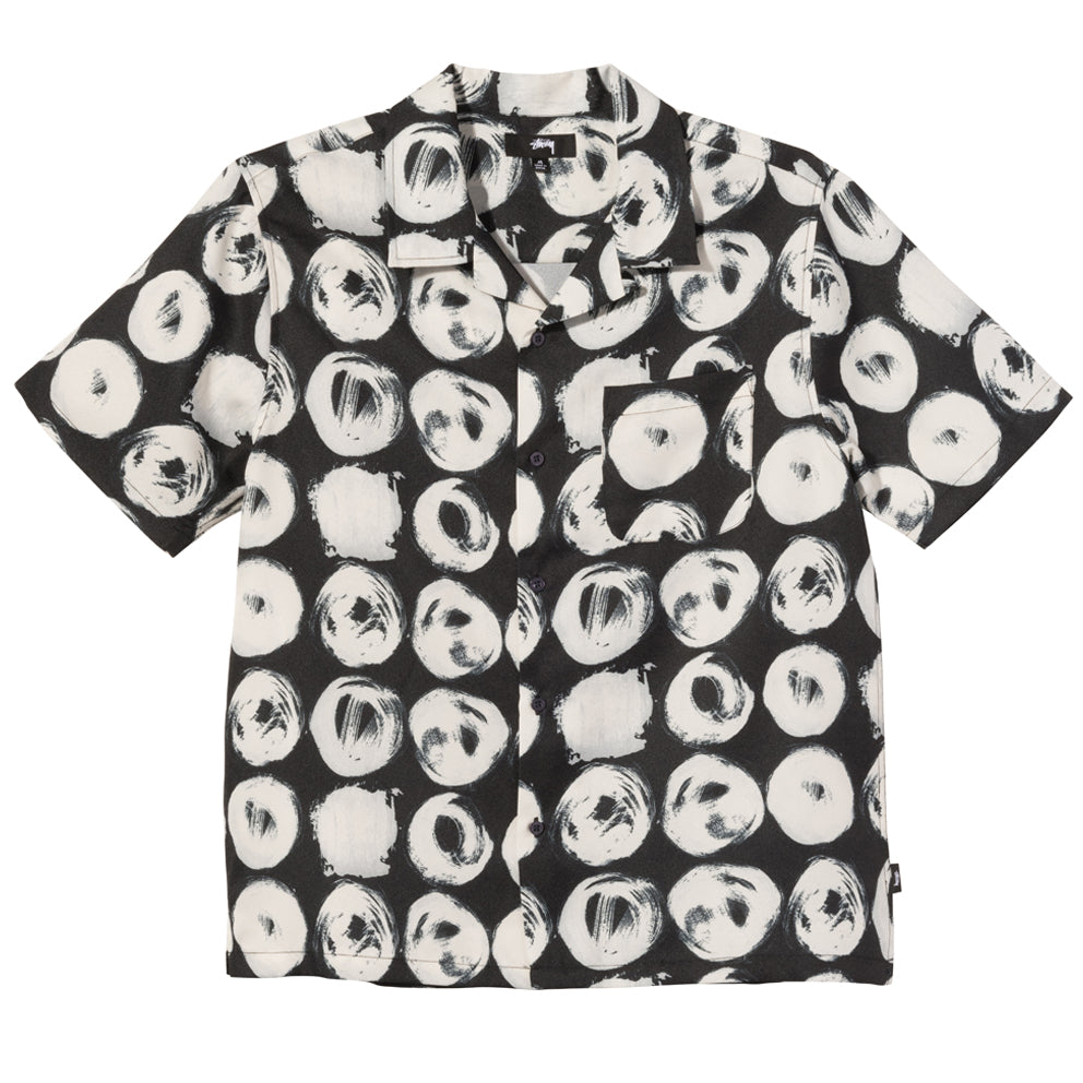 STÜSSY STÜSSY HAND DRAWN DOT SHIRT // BLACK