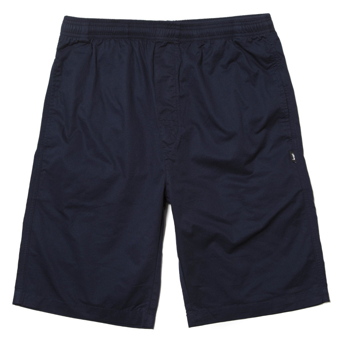 stussy 112196 light twill beach short navy