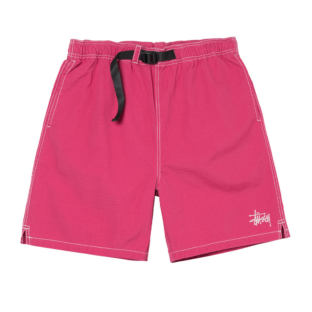 STÜSSY STÜSSY RIPSTOP MOUNTAIN SHORT // MAGENTA