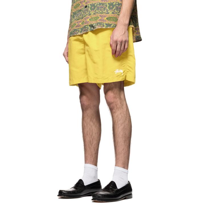 stussy 113120 stock water short yellow
