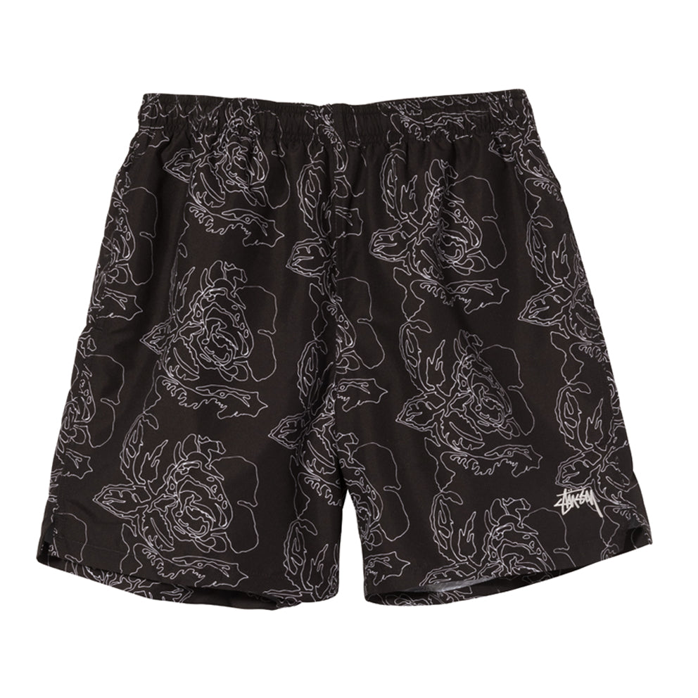 STÜSSY STÜSSY ROSES WATER SHORT // BLACK