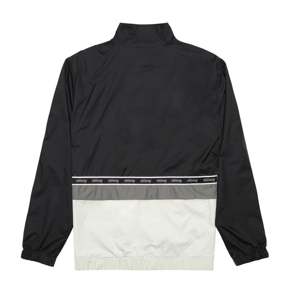 STÜSSY STÜSSY NYLON WARM UP JACKET // BLACK