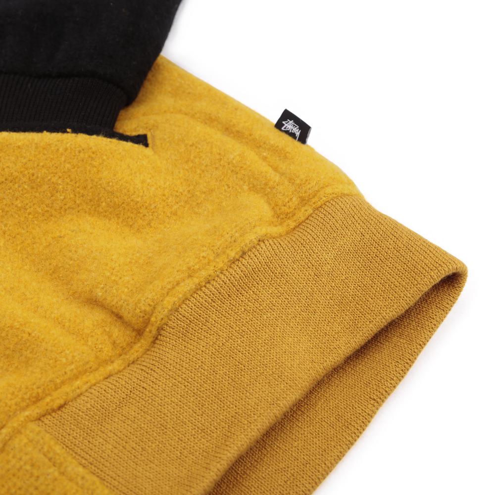 STÜSSY STÜSSY JACKSON VARSITY JACKET // MUSTARD