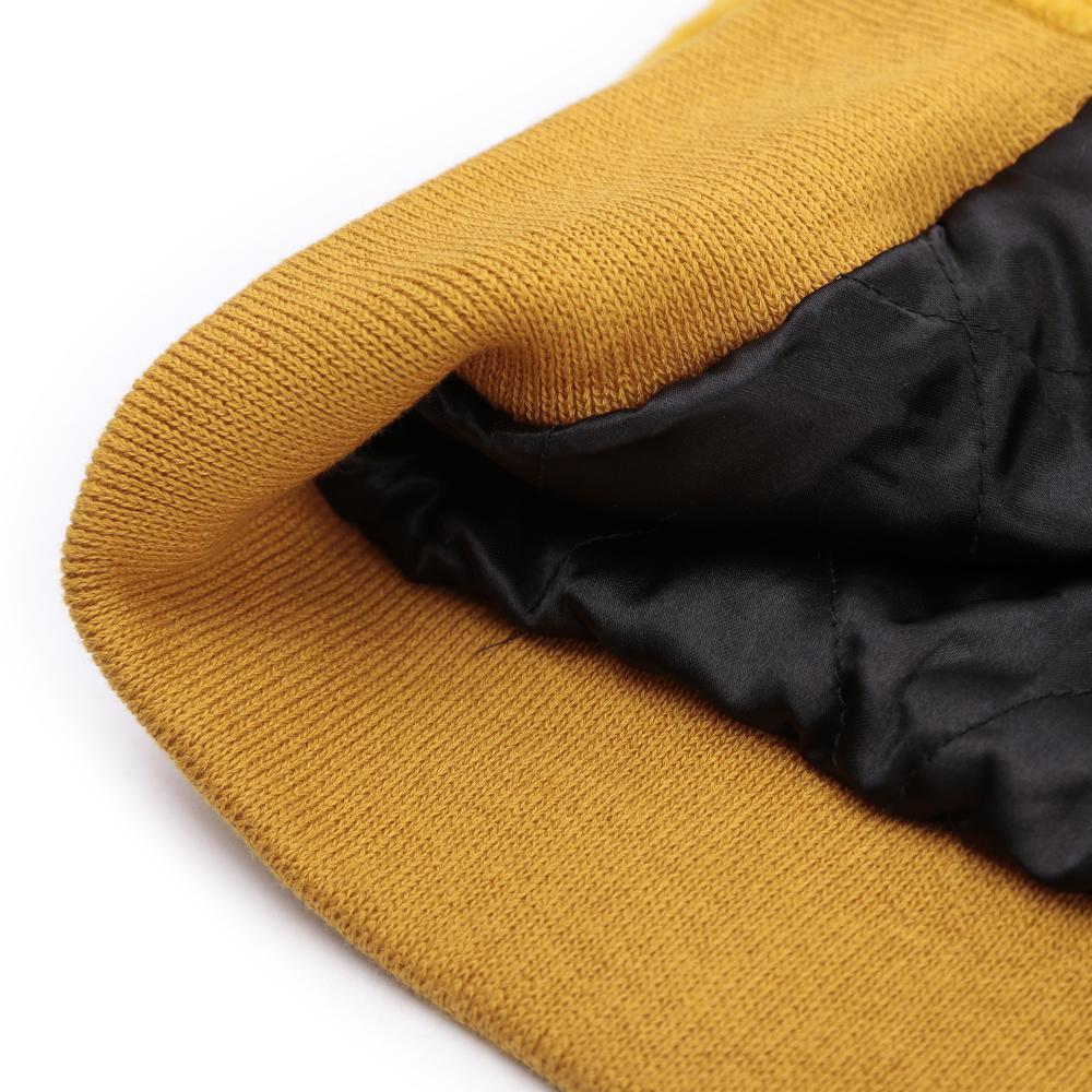 STÜSSY STÜSSY JACKSON VARSITY JACKET // MUSTARD
