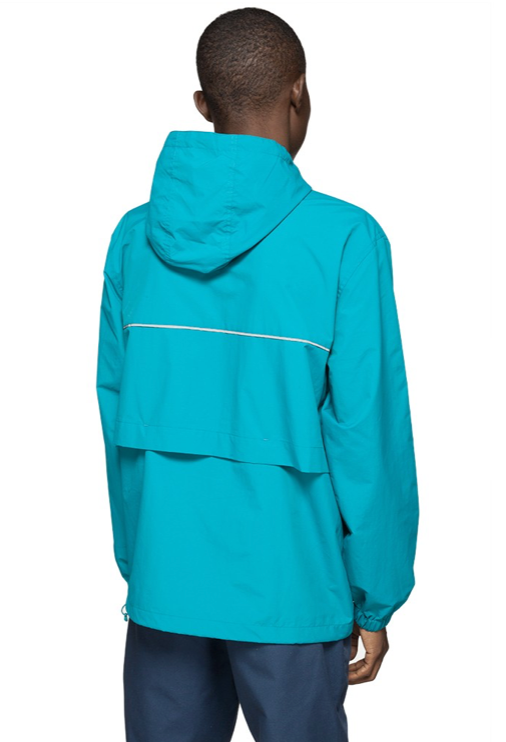 stussy 115413 big pocket shell jacket teal