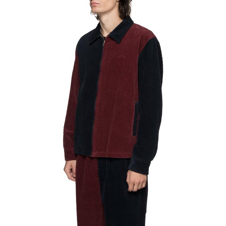 stussy 115486 mix up cord jacket navy