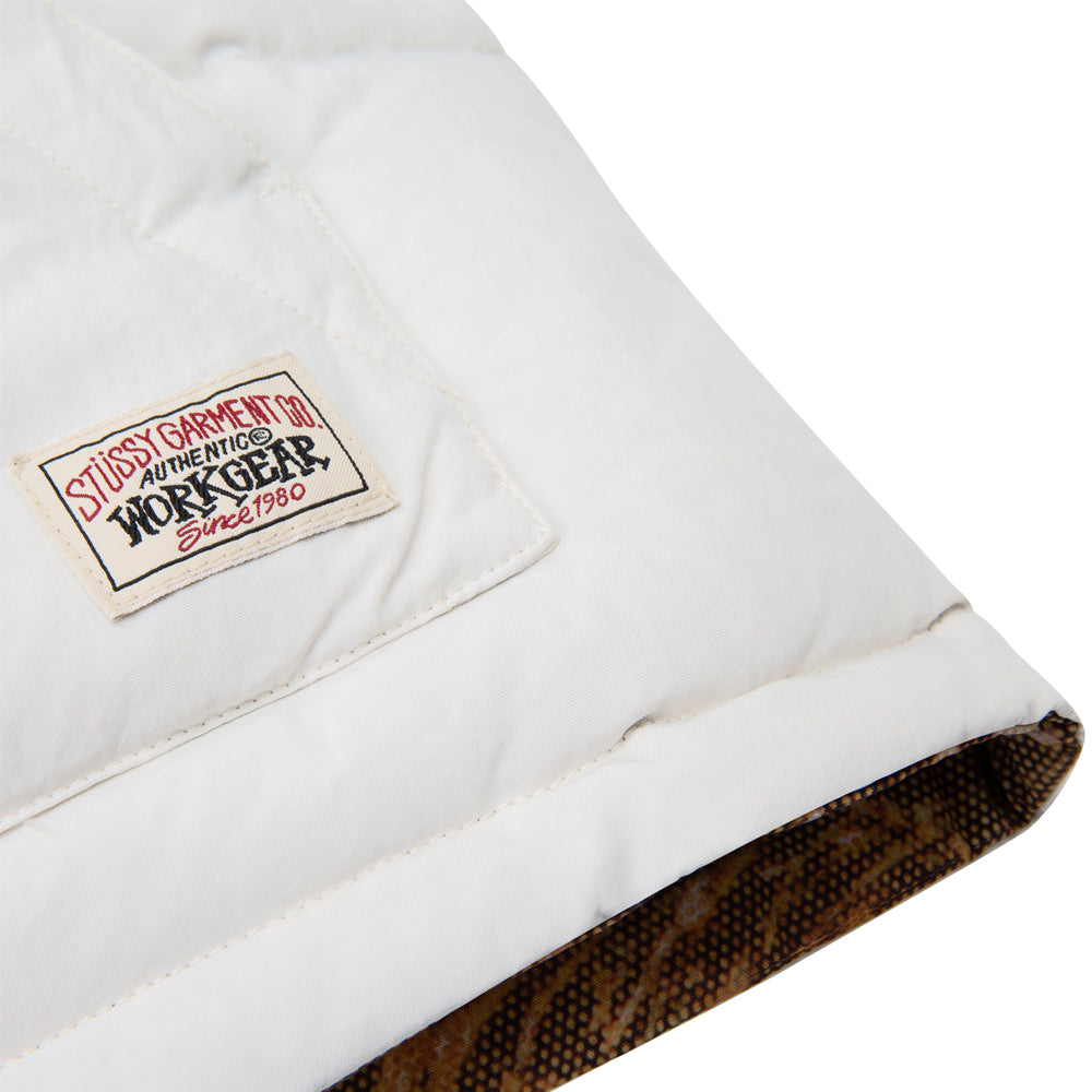 stussy 115662 suthernland workgear vest bone