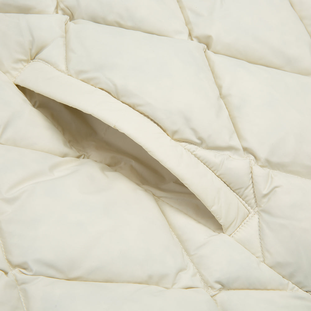 stussy 115695 reversible quilted vest cream