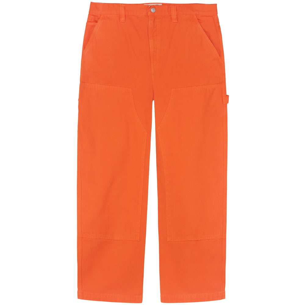 stussy 116496 canvas work pant orange