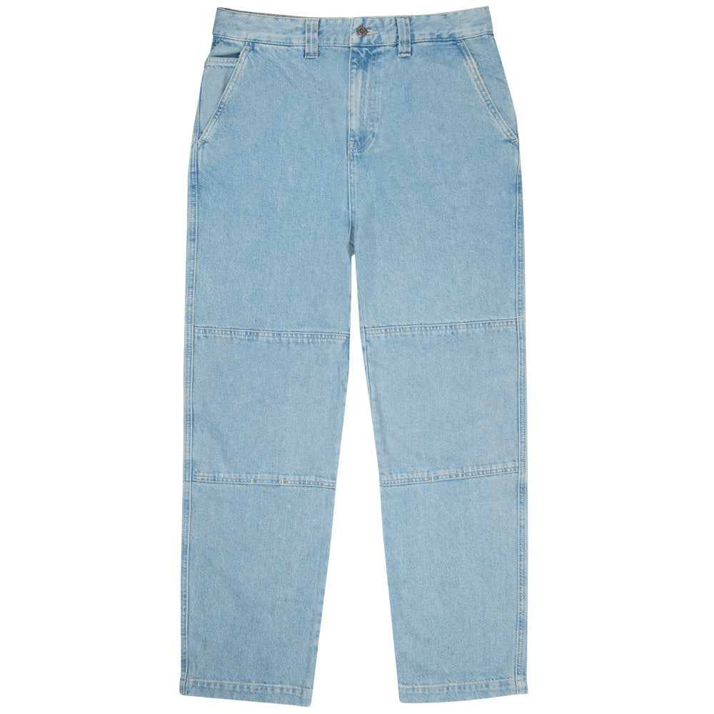 STÜSSY STÜSSY DENIM DOUBLE KNEE PANT // STONE WASH
