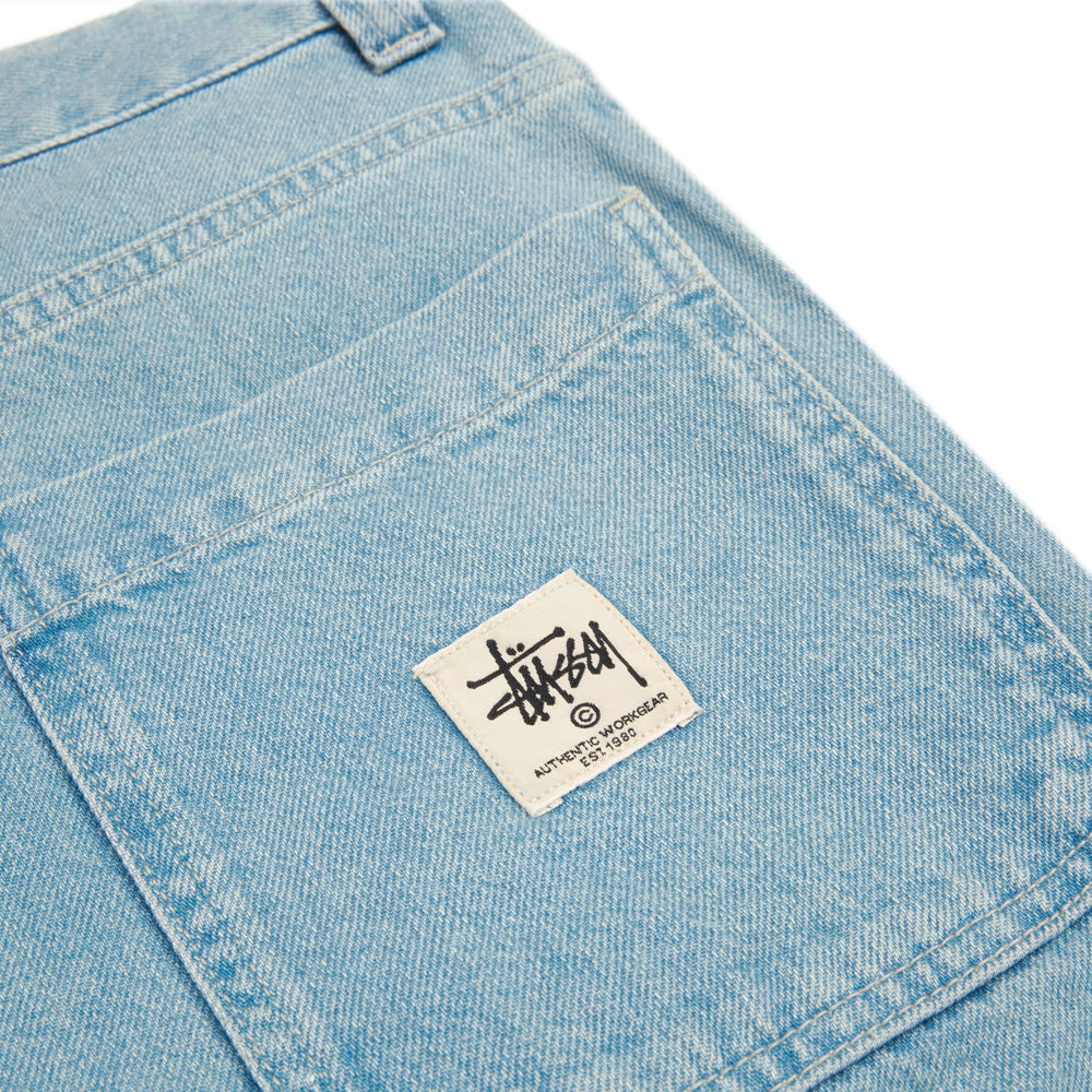 STÜSSY STÜSSY DENIM DOUBLE KNEE PANT // STONE WASH
