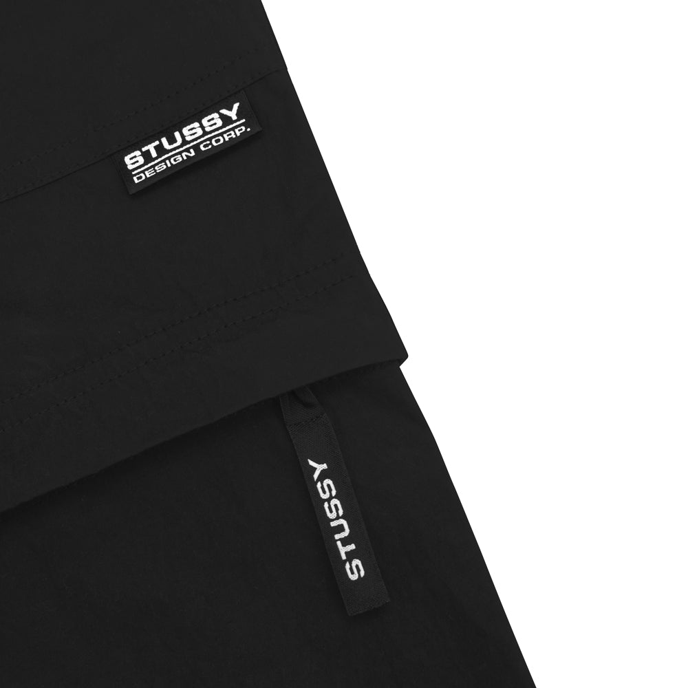 STÜSSY STÜSSY NYCO CONVERTIBLE PANT // BLACK