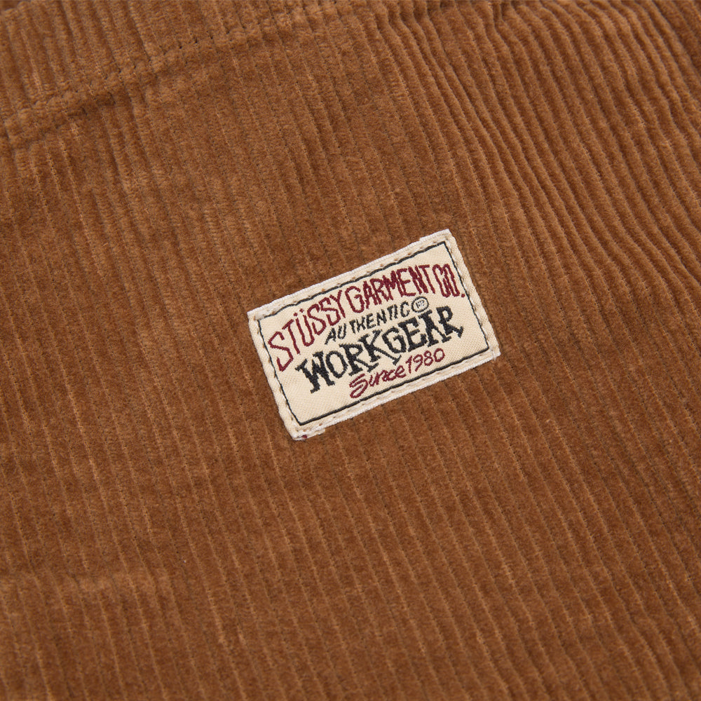 STÜSSY STÜSSY WIDE WALE CORD BEACH PANT // COPPER