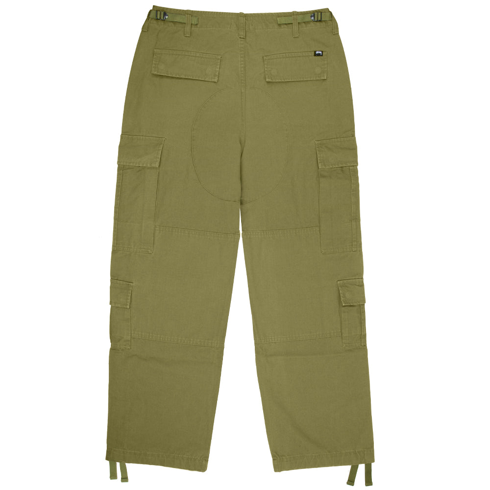 STÜSSY STÜSSY RIPSTOP SURPLUS CARGO // VINTAGE OLIVE