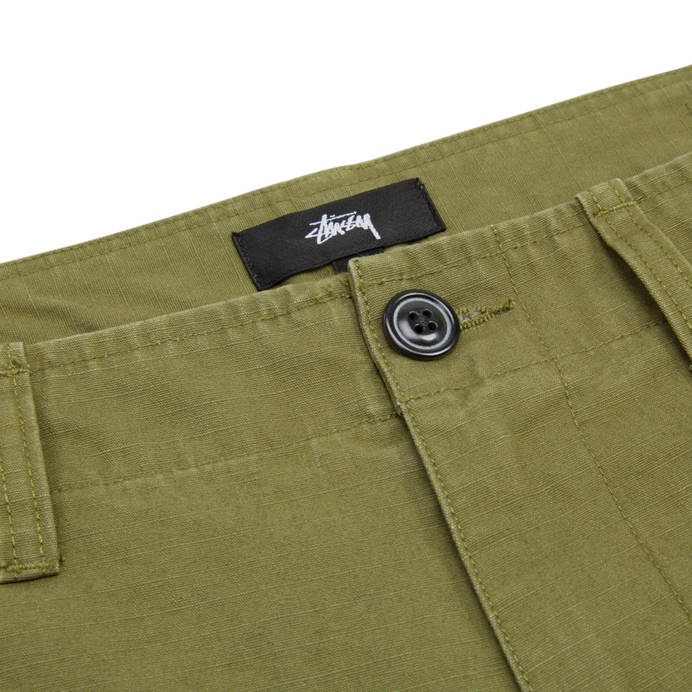 STÜSSY STÜSSY RIPSTOP SURPLUS CARGO // VINTAGE OLIVE
