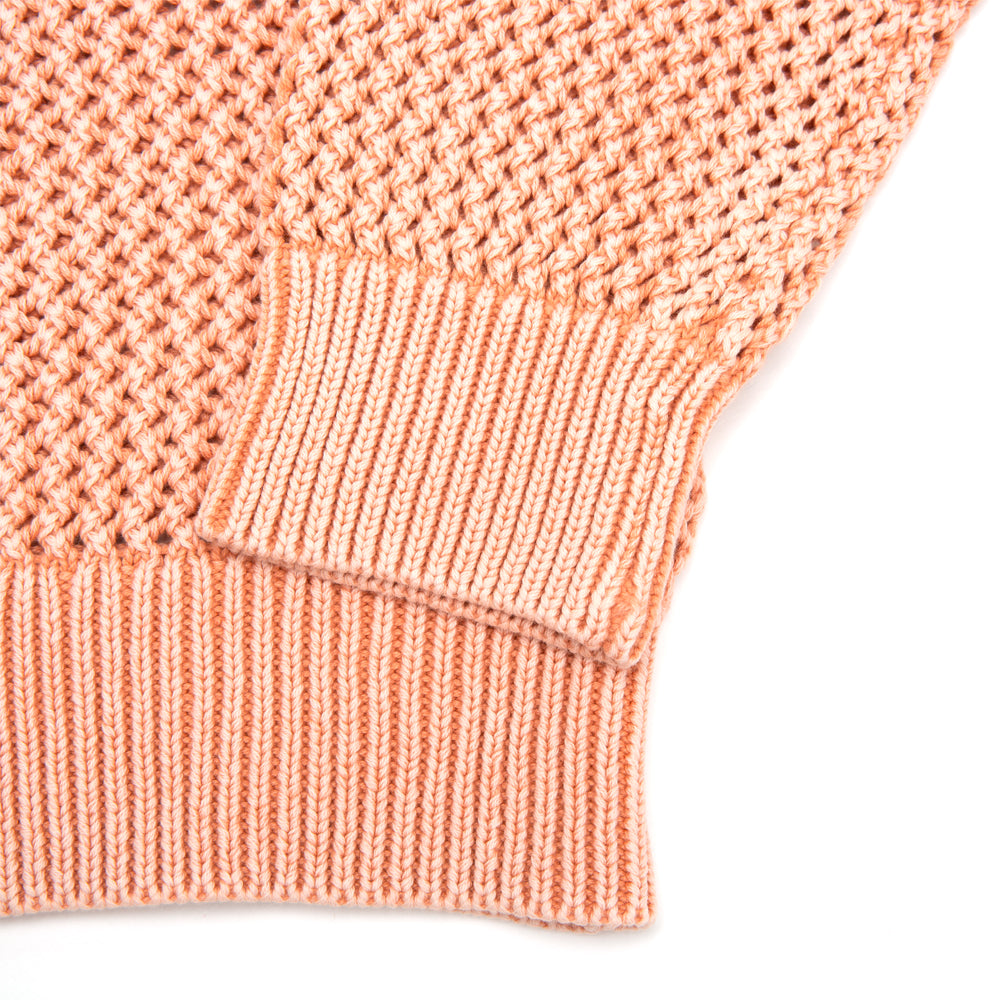 stussy 117115 pig dyed loose gauge sweater peach
