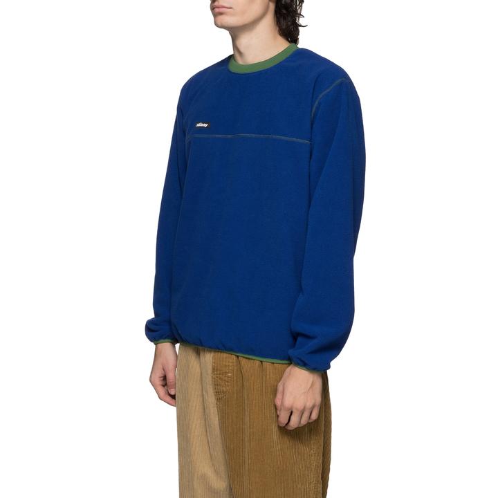 stussy 118348 polar fleece crew royal