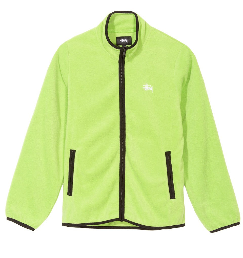 STÜSSY STÜSSY LUNA FLEECE FULL ZIP // LIME