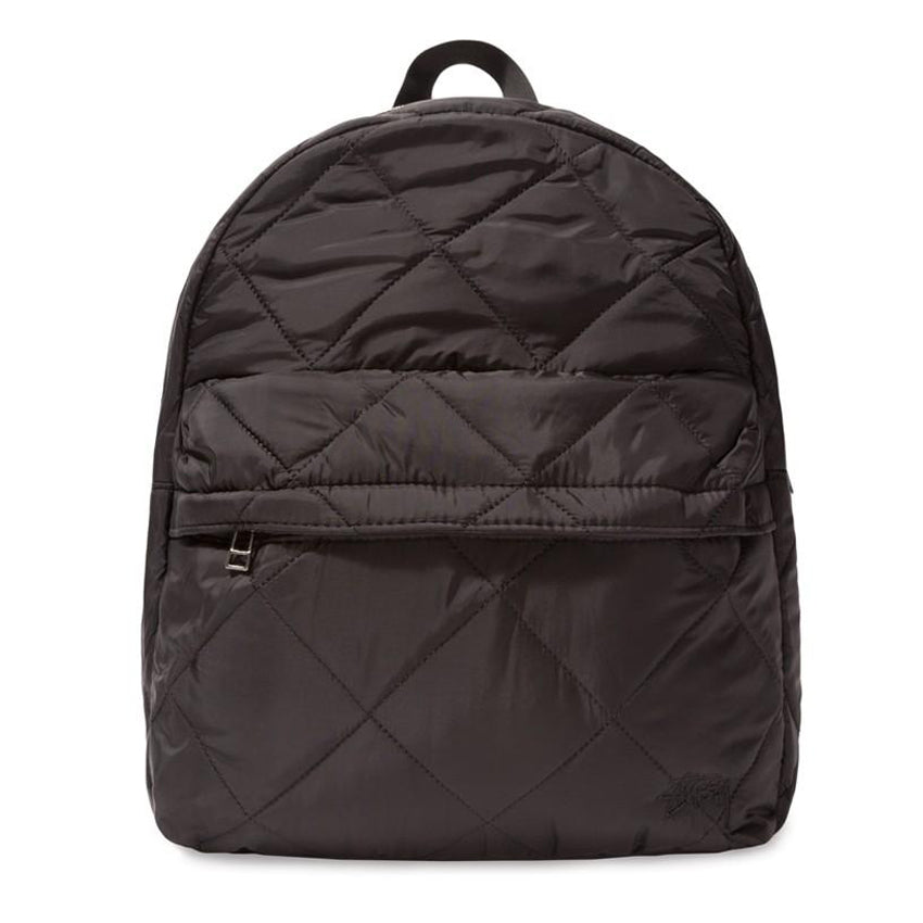 STÜSSY STÜSSY BARRIERS QUILTED BACKPACK // BLACK