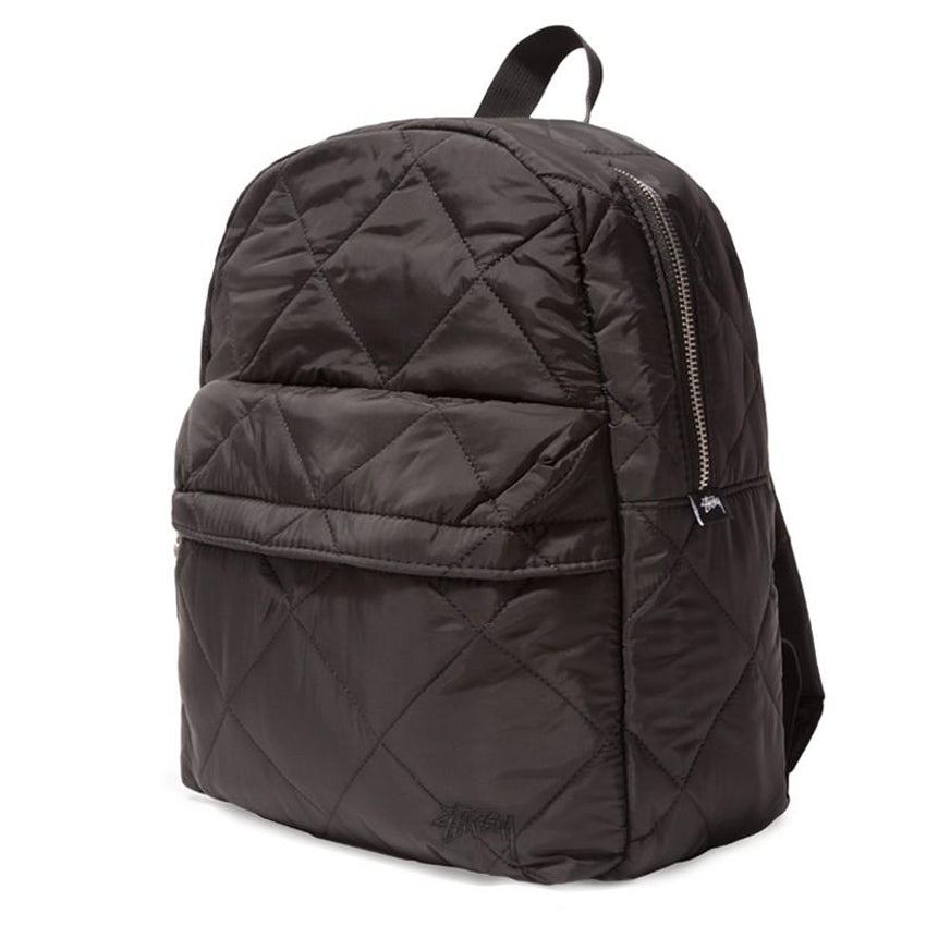 STÜSSY STÜSSY BARRIERS QUILTED BACKPACK // BLACK