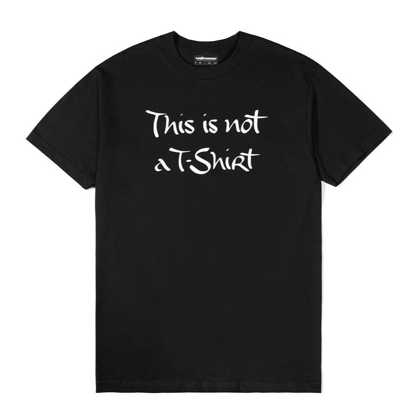 the hundreds l19s201012 this is not a t tee black