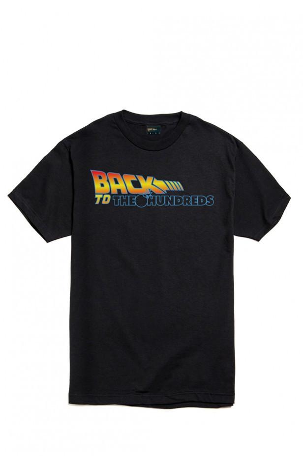 the hundredsl15w101013 back to the hundreds t shirt black