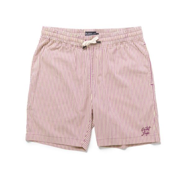 the quiet life 21spd2 2106 timmy beach short burgundy lime