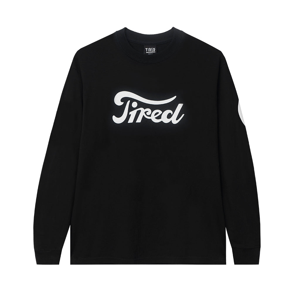 tired ts00120 moto sport ls tee black