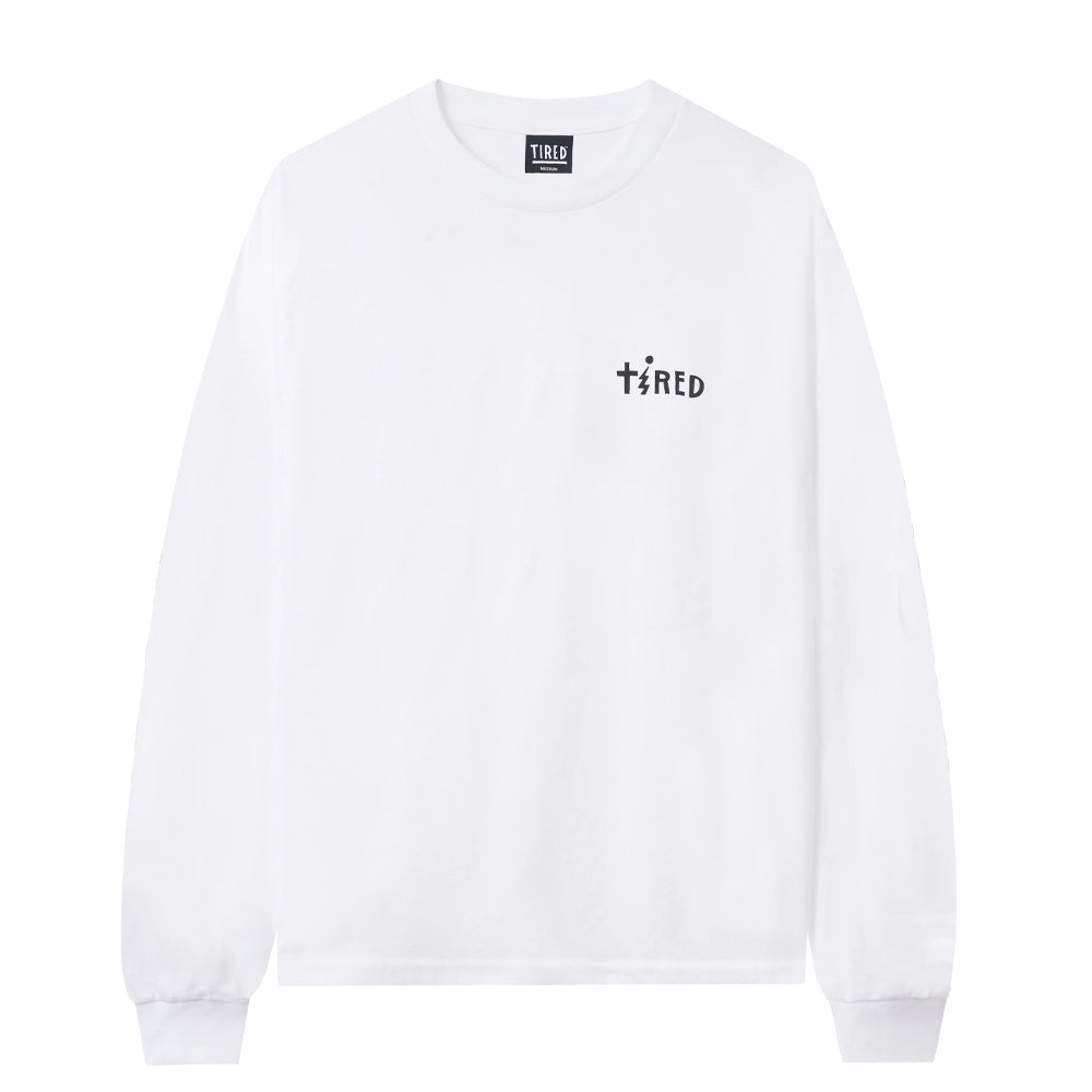 tired ts00210 jolt ls tee white